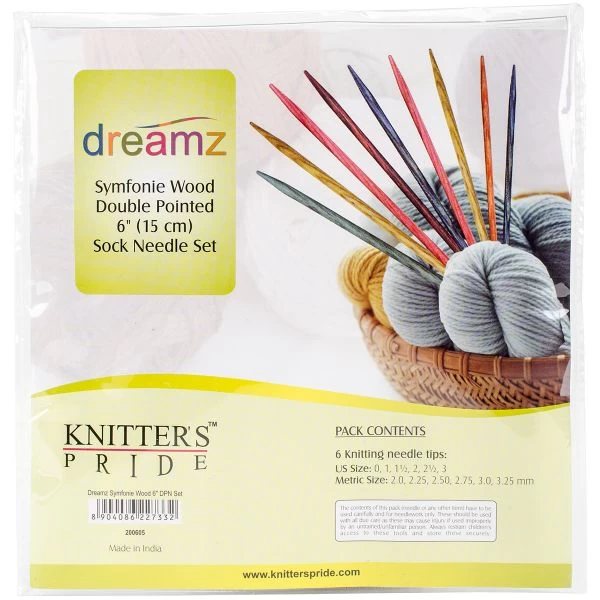 Knitter's Pride-Dreamz Double Pointed Needles Set 6" 3 Knitter's Pride-Dreamz Double Pointed Needles Set 6"