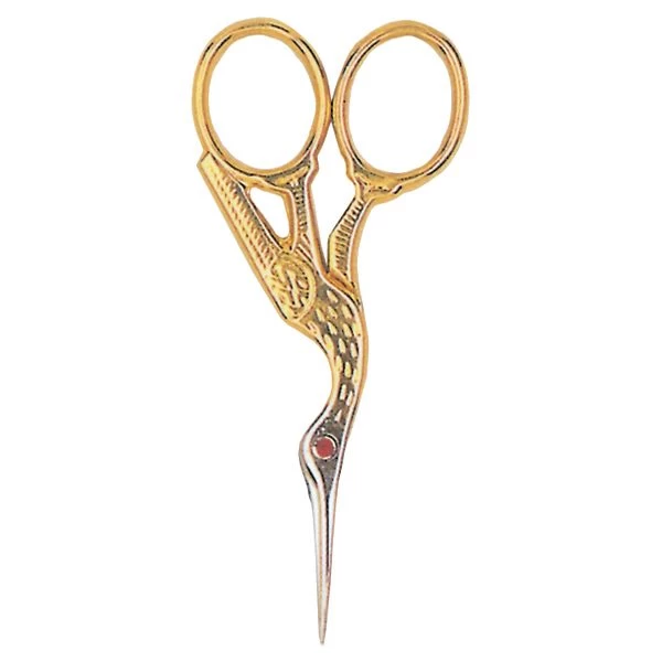Tool Tron Red Ruby Swarovski Crystal Stork Scissors 3.5" 3 Tool Tron Red Ruby Swarovski Crystal Stork Scissors 3.5"