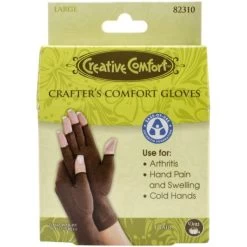 Dritz Creative Comfort Crafter's Comfort Gloves 1 Pair