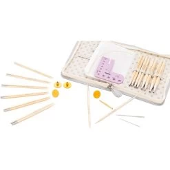 Tulip Carryc Long Interchangeable Bamboo Knitting Needle Set -Sewing And Knitting 17cb223cb04de67140da7973eed5cfa6fd