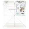 June Tailor Squared Straight On The 1/2 Inch Ruler -Sewing And Knitting 1b87ba97b4b08810d27090efe95d3e1e74