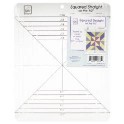 June Tailor Squared Straight On The 1/2 Inch Ruler