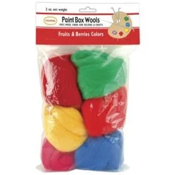 Colonial Paint Box Wools .33oz 6/Pkg