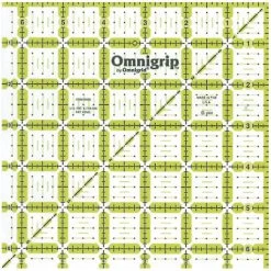 Omnigrip By Omnigrid Non-Slip Quilter's Ruler 6.5"X6.5"