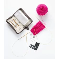 Tulip Carry C Interchangeable Bamboo Knitting Needle Set -Sewing And Knitting 203e563dac6c92280cff8d94d9dc637e83