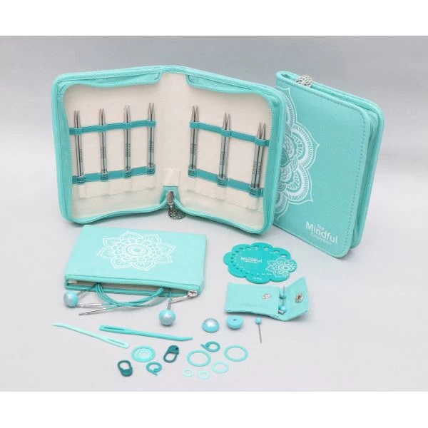 Knitter's Pride-Mindful Interchangeable Lace Needles Set 5" 3 Knitter's Pride-Mindful Interchangeable Lace Needles Set 5"