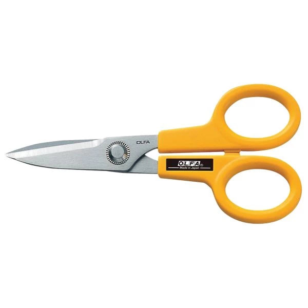 OLFA Stainless Steel Serrated Edge Scissors 5" 3 OLFA Stainless Steel Serrated Edge Scissors 5"