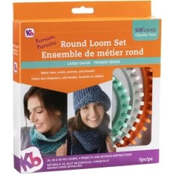 Knitting Board Chunky Round Loom 3/Pkg 9 Knitting Board Chunky Round Loom 3/Pkg -Sewing And Knitting 335c183da2e1bf58489d646b9b7d554bed