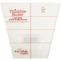 Riley Blake Thimble Ruler 10"