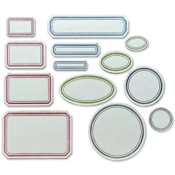 Sizzix Thinlits Dies By Tim Holtz 13/Pkg