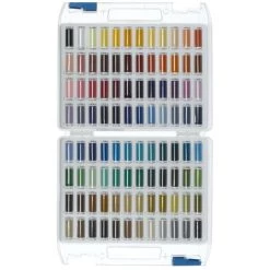 Mettler Poly Sheen Thread Case W/96 Spools -Sewing And Knitting 4b1986e0777490bf56d8a2a14b05dd3fbd