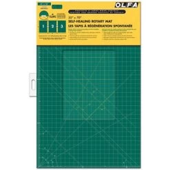 OLFA Continuous Grid Rotary Mat Set 35"X70"