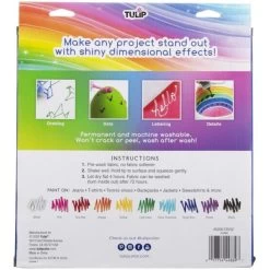 Tulip Dimensional Fabric Paint 10/Pkg -Sewing And Knitting 50d42c86ff40d99a12ec486127609ed769
