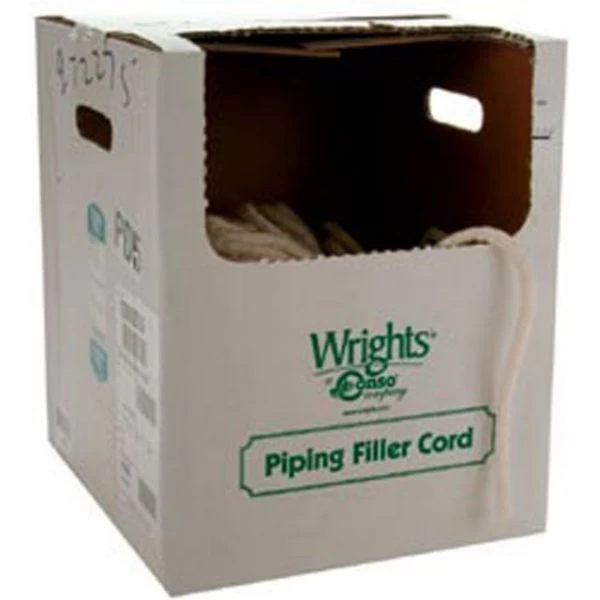 Wrights Cotton Piping Size 1 3/16"X50yd 3 Wrights Cotton Piping Size 1 3/16"X50yd