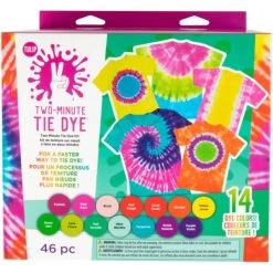 Tulip Two-Minute Tie Dye Color Kit 14/Pkg