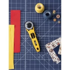 OLFA Quick-Change Rotary Cutter W/Dual Blade Guard 45mm -Sewing And Knitting 544baefecdc29dee543729e350d924c22d
