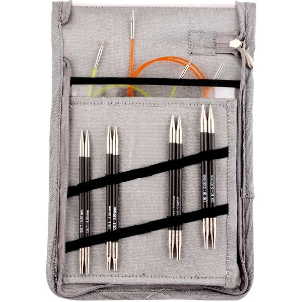 Knitter's Pride-Karbonz Interchangeable Needles Midi Set 3 Knitter's Pride-Karbonz Interchangeable Needles Midi Set