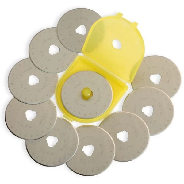OLFA Rotary Blade 45mm 10/Pkg 3 OLFA Rotary Blade 45mm 10/Pkg