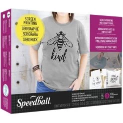 Speedball Beginner Screen Printing Craft Vinyl Kit