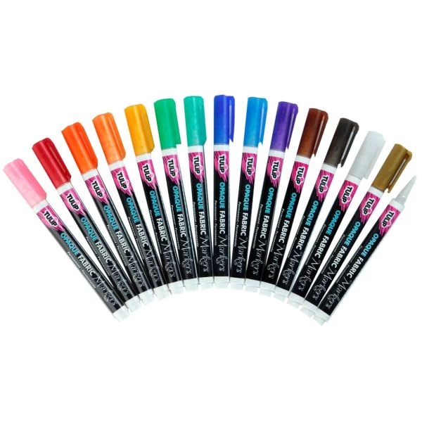 Tulip Opaque Fabric Markers 15/Pkg 5 Tulip Opaque Fabric Markers 15/Pkg - Image 3