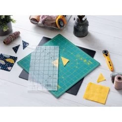 OLFA Rotating Cutting Mat 12"X12" -Sewing And Knitting 697de0e6782ee3c7c77c37fd6f0ecefa54