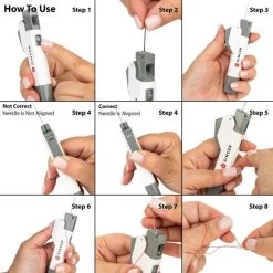 SINGER Needle Threader Assistant -Sewing And Knitting 6f7c3ba5421dd9a9e0a61d45cc38fd48f3