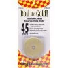 Roll The Gold! Titanium Coated Rotary Cutting Blade Refill 1 Roll The Gold! Titanium Coated Rotary Cutting Blade Refill -Sewing And Knitting 78a86b17d41dc81135235c854da34a56fd