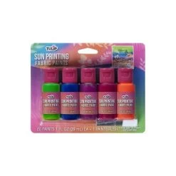 Tulip Sun Printing Fabric Paints 1oz 5/Pkg
