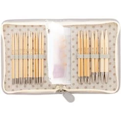 Tulip Carryc Long Interchangeable Bamboo Knitting Needle Set -Sewing And Knitting 9281c029df05d11496456de66b9b8cf2ad