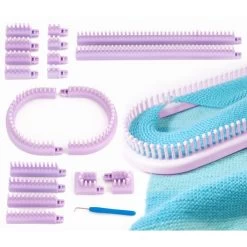 Knitting Board Adjustable Multi-Knit Loom -Sewing And Knitting 9ac0645623553c25a34e35e2f9f3e6937b