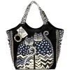 Laurel Burch Large Scoop Tote Zipper Top 19"X8.5"X12.5" -Sewing And Knitting a283403b07948721694275a066103293ab