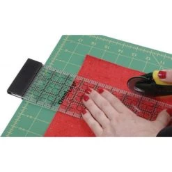OmniEdge By Omnigrid Non-Slip Quilter's Ruler 4"X36"