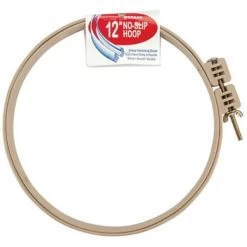 Morgan Plastic No-Slip Quilting Hoop 12"