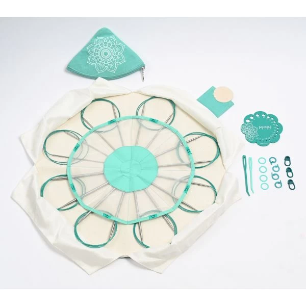 Knitter's Pride-Mindful Fixed Circular Lace Needles Set 40" 3 Knitter's Pride-Mindful Fixed Circular Lace Needles Set 40"