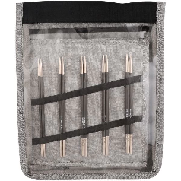 Knitter's Pride-Karbonz Deluxe Interchangeable Needles Set 3 Knitter's Pride-Karbonz Deluxe Interchangeable Needles Set