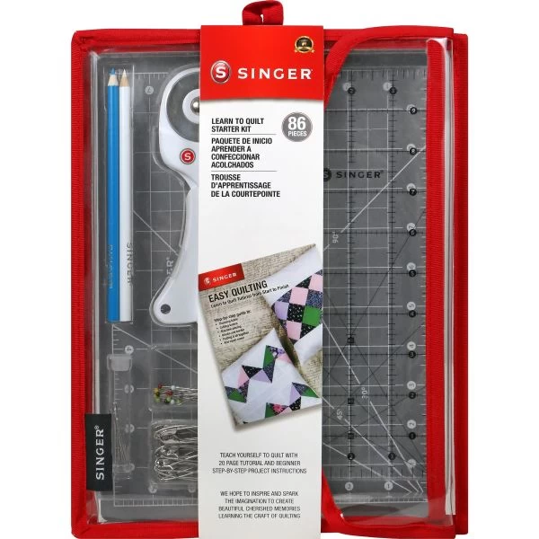 SINGER Learn To Quilt Starter Kit 86pcs 3 SINGER Learn To Quilt Starter Kit 86pcs
