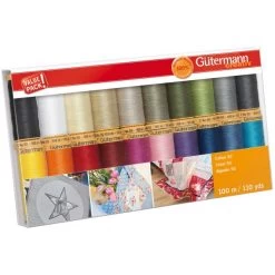 Gutermann Cotton 50 Thread Set - 20 Spools