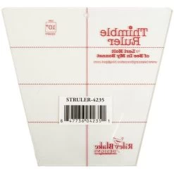 Riley Blake Thimble Ruler 10" 7 Riley Blake Thimble Ruler 10" -Sewing And Knitting b2d20fc741de7bc92419e10a4bce764dfb