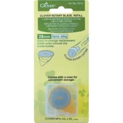 Clover Rotary Blade Refill 28mm 5/Pkg