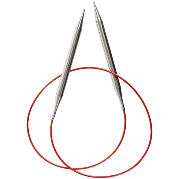 ChiaoGoo Red Lace Stainless Circular Knitting Needles 32" 4 ChiaoGoo Red Lace Stainless Circular Knitting Needles 32" - Image 2