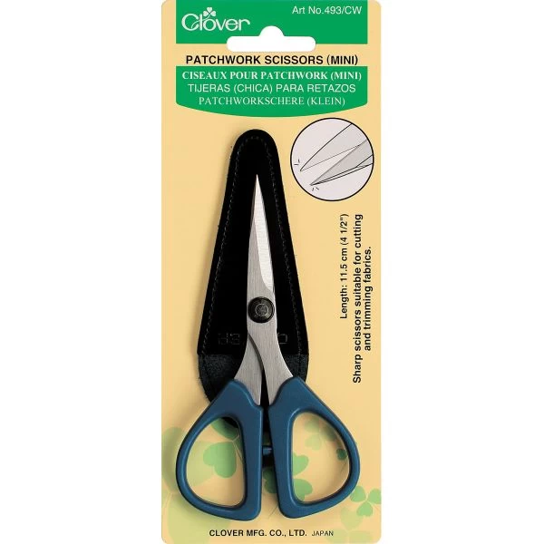 Clover Patchwork Scissors - Mini 3 Clover Patchwork Scissors - Mini