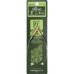 Takumi Bamboo Circular Knitting Needles 9"