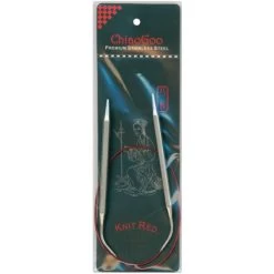 ChiaoGoo Red Circular Knitting Needles 24"