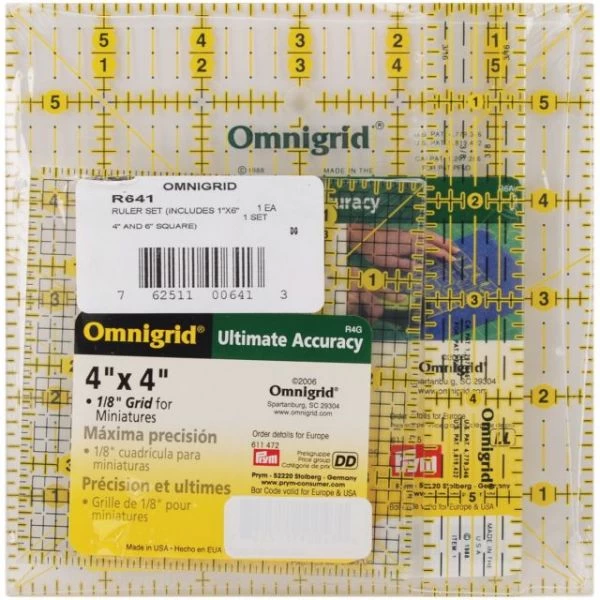 Omnigrid Ruler Set 3/Pkg 3 Omnigrid Ruler Set 3/Pkg