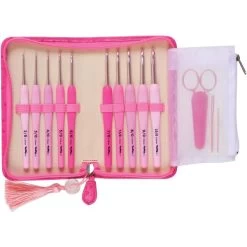 Tulip Etimo Rose Crochet Hook Set -Sewing And Knitting c98bbd768c9ca081033c434db6e2eb2754