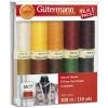 Gutermann Sew-All Polyester Thread Set - 10 Spools -Sewing And Knitting cc0b2a478f6b1ece2fdcbfc9684a82bc29