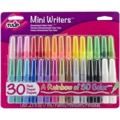 Tulip Dimensional Fabric Paint Set .23oz 30/Pkg