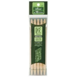 Takumi Bamboo Double Point Knitting Needles 7" 5/Pkg