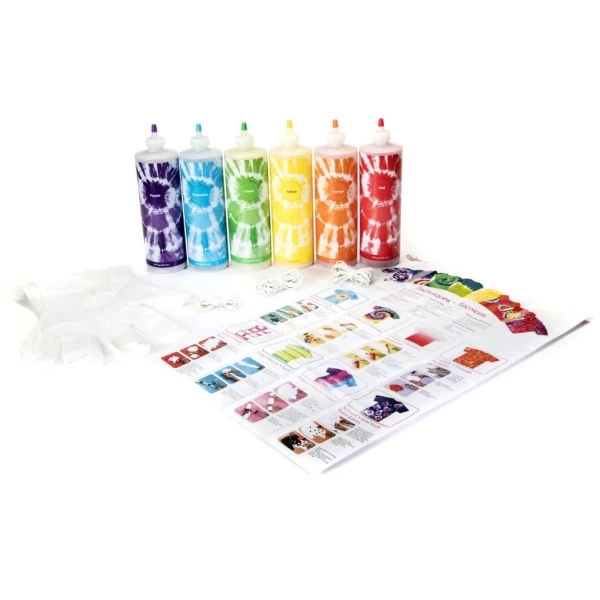 Tulip One-Step Tie-Dye Block Party Kit 16oz 6/Pkg 4 Tulip One-Step Tie-Dye Block Party Kit 16oz 6/Pkg - Image 2