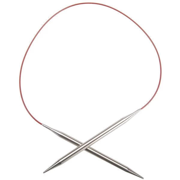 ChiaoGoo Red Lace Stainless Circular Knitting Needles 24" 3 ChiaoGoo Red Lace Stainless Circular Knitting Needles 24"
